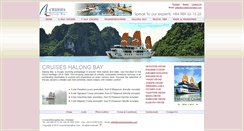 Desktop Screenshot of cruiseshalongbay.com
